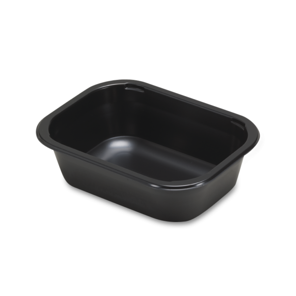 1 compartment plastic food tray