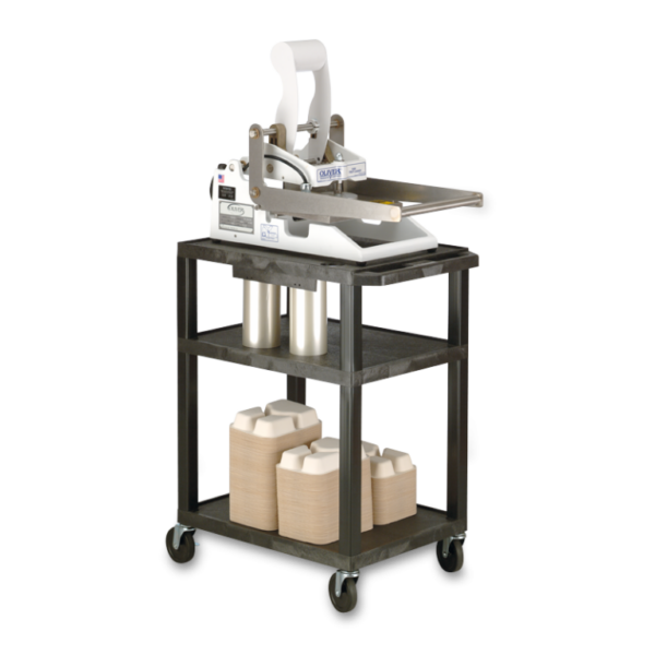 Speedseal space saver cart for commercial kitchens.