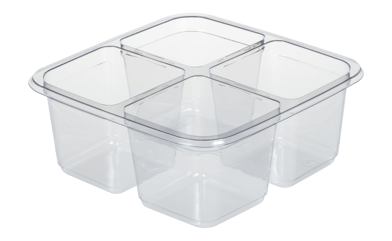 62131 4 Compartment Cold Tray Bento Box